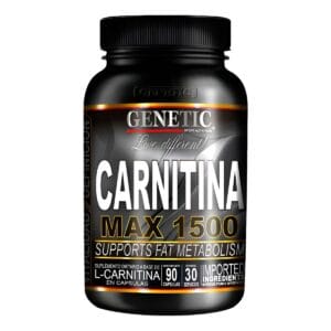 Carnitina Max 1500 x 90 cápsulas - 30 servicios