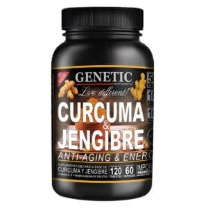 Cúrcuma y Jengibre x 120 tabletas