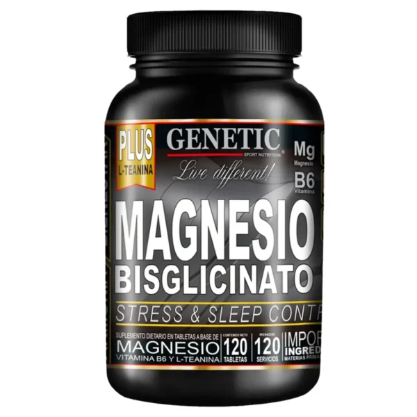 Magnesio Bisglicinato de Genetic Sport