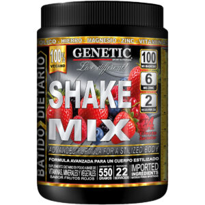 Shake Mix 550 gramos Frutos Rojos - 22 Servicios